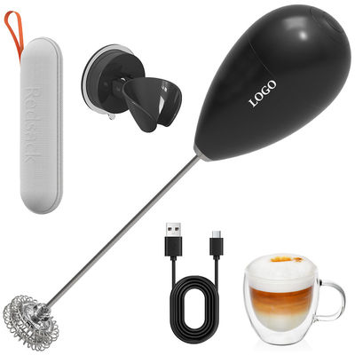 chất lượng  Suction Cup Wall Mount Electric Milk Frother Uses Safe Lithium Battery nhà máy sản xuất